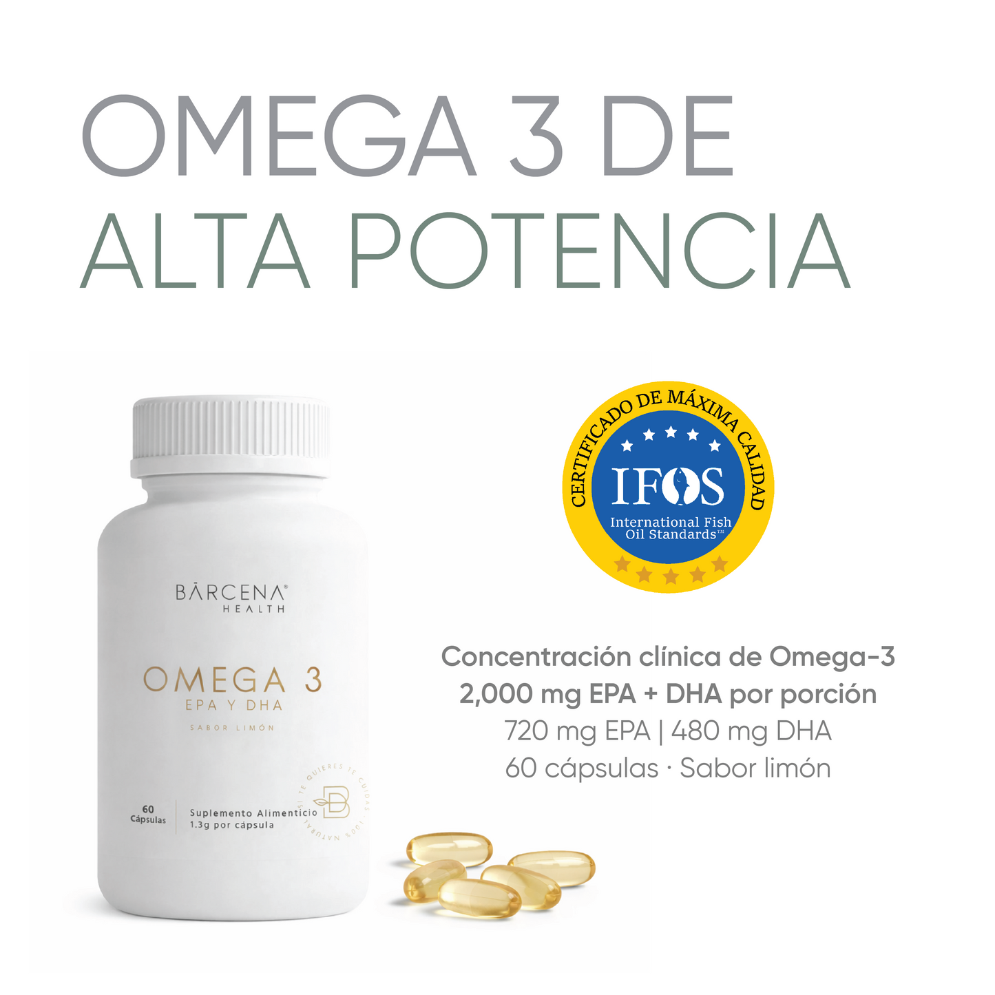 OMEGA 3 de alta concentración
